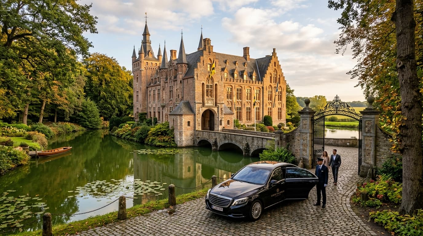 Flemish Castles & Damme Scenic Canal Drive
